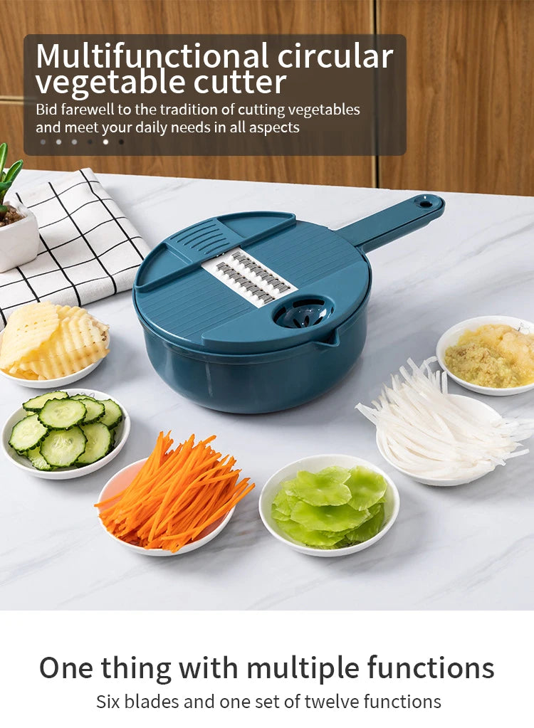 Multifunctional Kitchen Salad Utensils