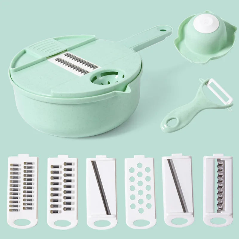 Multifunctional Kitchen Salad Utensils