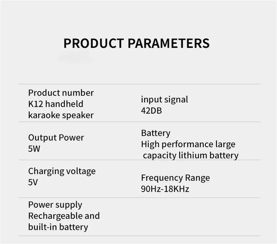 Karaoke Machine Portable