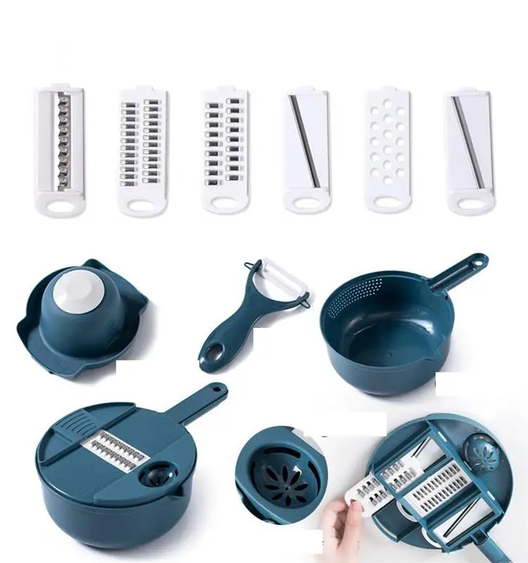 Multifunctional Kitchen Salad Utensils