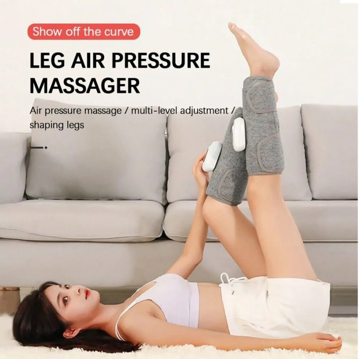 1pc Electric Leg Massager Wireless