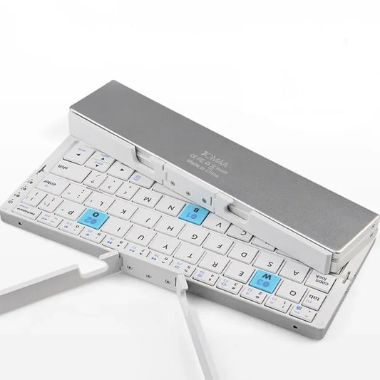 b- Foldable Bluetooth Keyboard