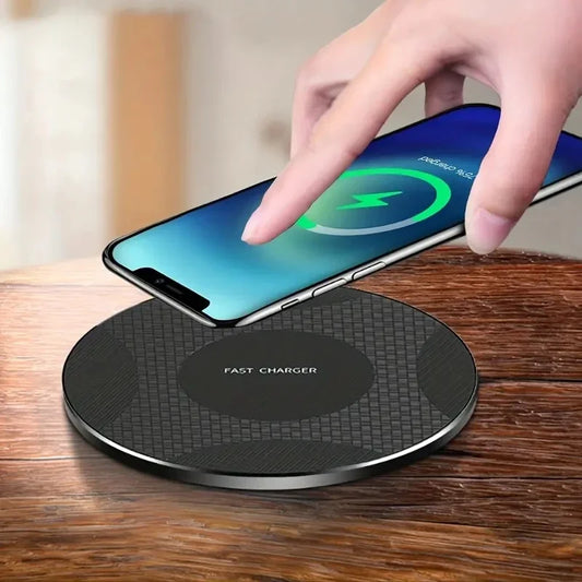 10W Wireless Charger Pad Stand Desktop Ultra-thin